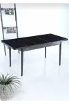 6 Kişilik Açılır Masa Sandalye Mutfak Salon Yemek Masası Takımı-2