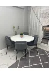 6'lı Mutfak Sandalyesi Yemek Odası Sandalyesi Salon Sandalyesi Yemek Masası Sandalyesi-0