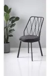 Yıldız Pro Mutfak Metal Tel Sandalye 4 Adet Cafe Sandalyesi Restaurant Sandalyesi Balkon Sandalyesi-0
